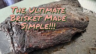 Easy to Make, Amazing Smoked Brisket...Franklin BBQ Offset Smoker!!! Part 5 - Slicing