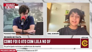 Lula reúne milhares de pessoas em ato no Distrito Federal | Momentos do Reunião de Pauta