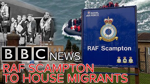BBC report feat Sir Edward Leigh MP RAF Scampton to house 1500 illegal migrants #enoughisenough