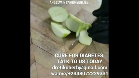 CURE FOR DIABETES. dretikoherb@gmail.com