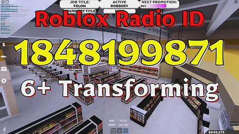 Transforming Roblox Radio Codes/IDs