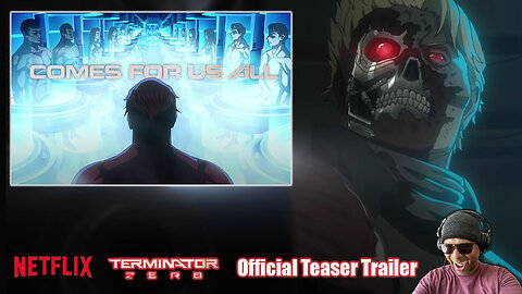 Neflix - Terminator Zero Official Teaser Trailer Reaction!