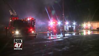 Neighbors react to massive fire