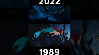 The Little Mermaid | 1989 vs 2022