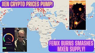 Xen Crypto Prices Pump! Fenix Burns Smashes mXen Supply!