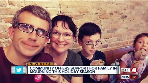 Alva family surprised with holiday cheer after tragedy