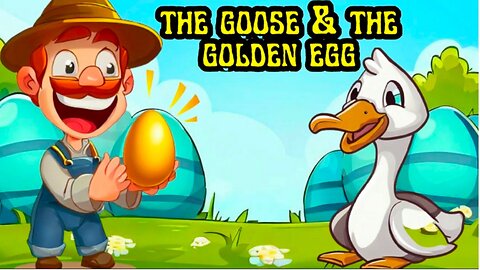 Goose And The Golden Egg _ kids story _ moral story _ english story #minitales