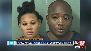 Parents of found girl arrested for child neglect, say they didn't realize they left her at the park
