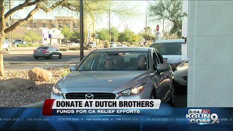 Dutch Bros steps up to raise money for California wildfire relief efforts