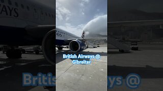 Getting on to British Airways BA493 at Gibraltar