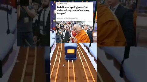 Dalai Lama apologises after video asking boy to "suck my tongue"