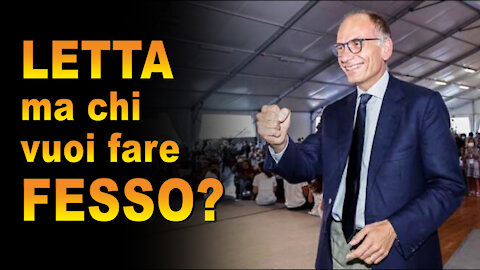 Letta ma chi vuoi fare fesso?