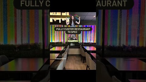 Fully Custom Restaurant To Spec #restaurantfurniture