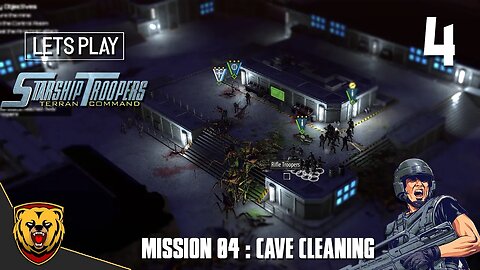 Starship Troopers: Terran Command • Cave Cleaning • Part 4