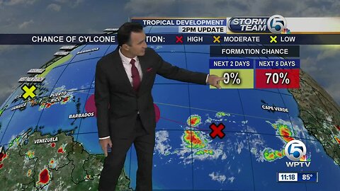 Tracking the Tropics - 7/31/19 - 11pm