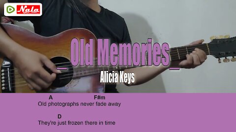 Alicia Key - Old Memories Guitar Chord Lyric