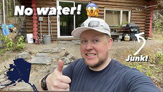 Visiting Alaska to clean out an old dry cabin!