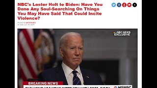 Holt to Biden: Have You Done Any Soul-Searching On Things You May Have Said ...