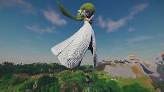 Minecraft Gardevoir Build - Pokemon