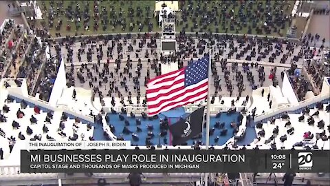 Michigan businesses play role in Inauguration Day