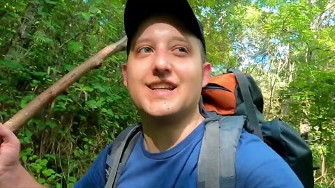 Archers Fork Loop! My First Overnight BACKPACKING Experience! WAYNE NATIONAL FOREST, OHIO!