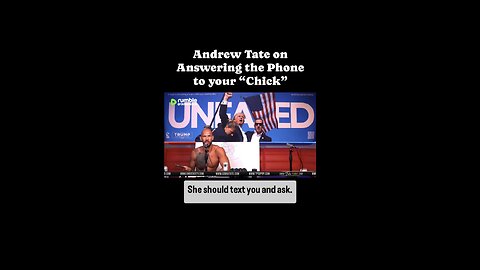 Andrew Tate on Answering the Phone to your “Chick” - EMERGENCY MEETING HIGHLIGHTS - EP61