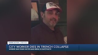 City worker dies in trench collapse