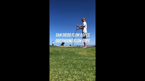 San Diego Flow Ropes, Greyhound Flow Rope in action