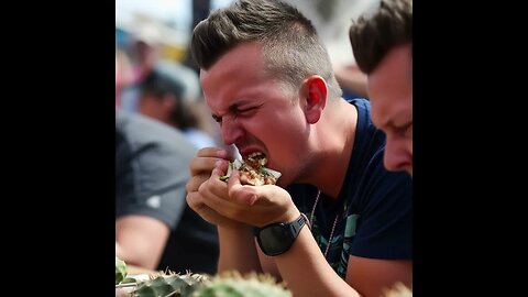 The Annual World Cactus Eating Championships