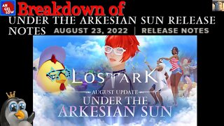 Breakdown of Lost Ark's August Update - Under the Arkesian Sun!