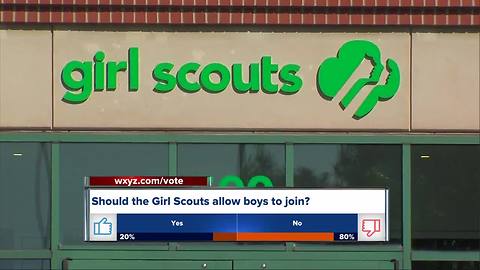Girl Scouts of America will not allow boys to join
