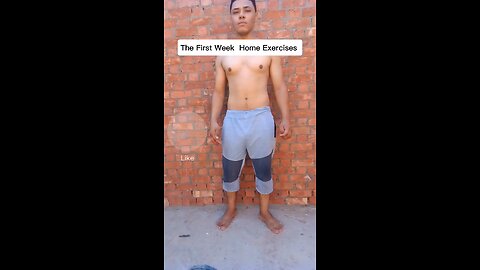 the First Week Home Workout exercises