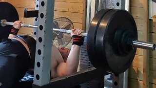 Easy Peasy 107.5 Kg Tempo Bench Press. New PR.