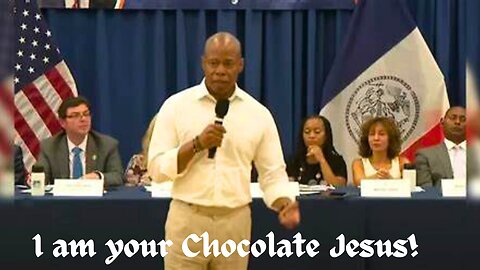 Chocolate Jesus Adams Makes Earthly Appearance in NYC