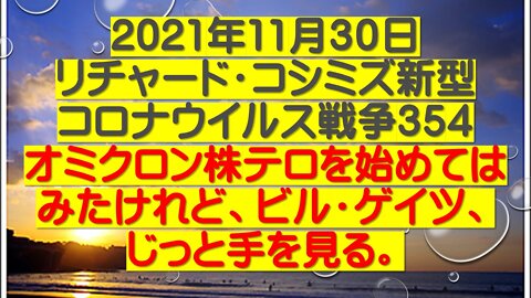 2021.11.30 リチャード・コシミズ新型コロナウイルス戦争３５４