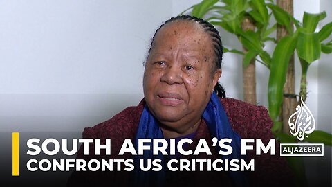 South Africa's FM confronts US criticism, hopes for stronger ties amid Hamas allegations