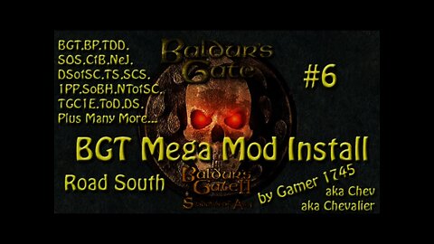 Let's Play Baldur's Gate Trilogy Mega Mod Part 6 - Road South