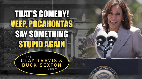 That's Comedy! Veep, Pocahontas Say Something Stupid Again