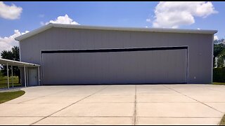 Solar Powered Airplane Hanger. Windy Solar Capital. East Coast ADU