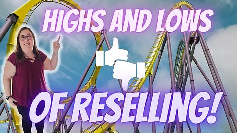 The Highs & Lows Of Reselling 🎢 Sales were slower this weekend, but that's part of the ride!