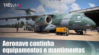 Avião da FAB aterrissa na Polônia para auxiliar refugiados ucranianos