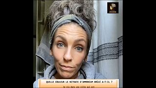 ▶ EXTRAIT-RQ + LIENS parus (11 juin 2023) : QUELLE COULEUR LE NITRATE D'AMMONIUM BRÛLÉ A-T-IL ?