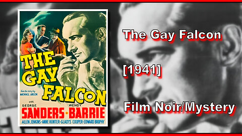 The Gay Falcon (1941) | FILM NOIR/MYSTERY | FULL MOVIE