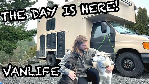 The day is FINALLY HERE!! RV Park VANLIFE