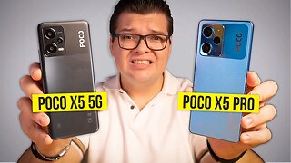 Poco X5 PRO vs Poco X5 - o que MUDOU de VERDADE? Comparativo