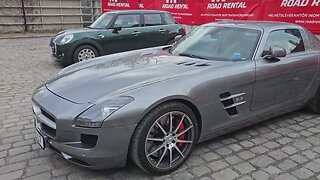 Mercedes SLS AMG is a timeless classic with its gullwings [4k 60p]