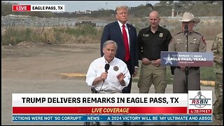 Gov Greg Abbott RIPS Biden For Visiting A Sanitized Section Of The Border