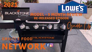 36'' Blackstone Griddle Culinary Series at Lowes | Blackstone Griddle Review | Griddle Food Network