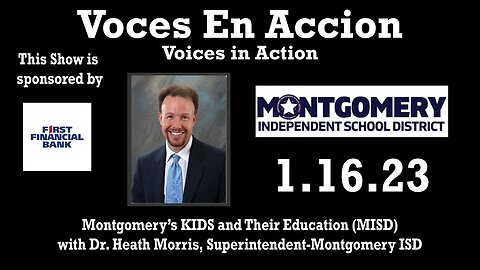1.16.23 - Montgomery’s KIDS and Their Education (MISD) - Voices In Action