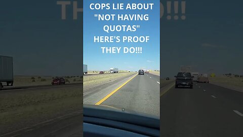 STATE PD LOVE QUOTAS AND RACKETEERING!
